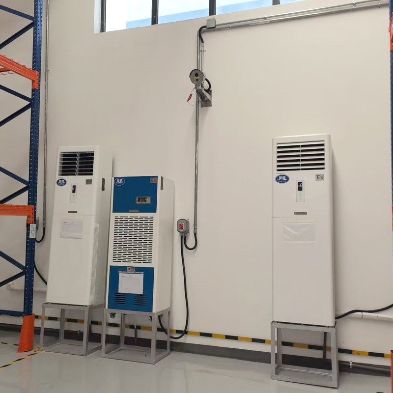 出口越南的英騰防爆除濕機(jī)、防爆空調(diào) 油庫噴使用